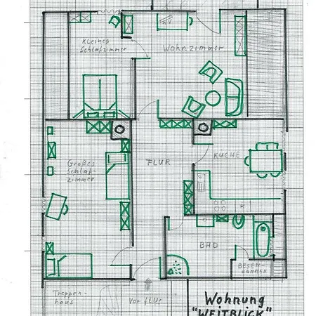 Pottkiekerhus Appartement Luhnstedt